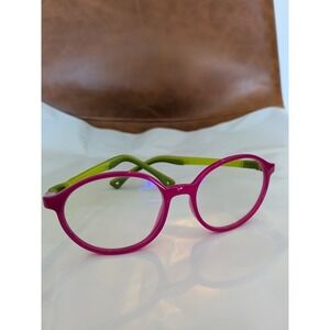 Nano Vista Flicker Raspberry Round Nao3180346 Eyeglasses Frames 46-14-132